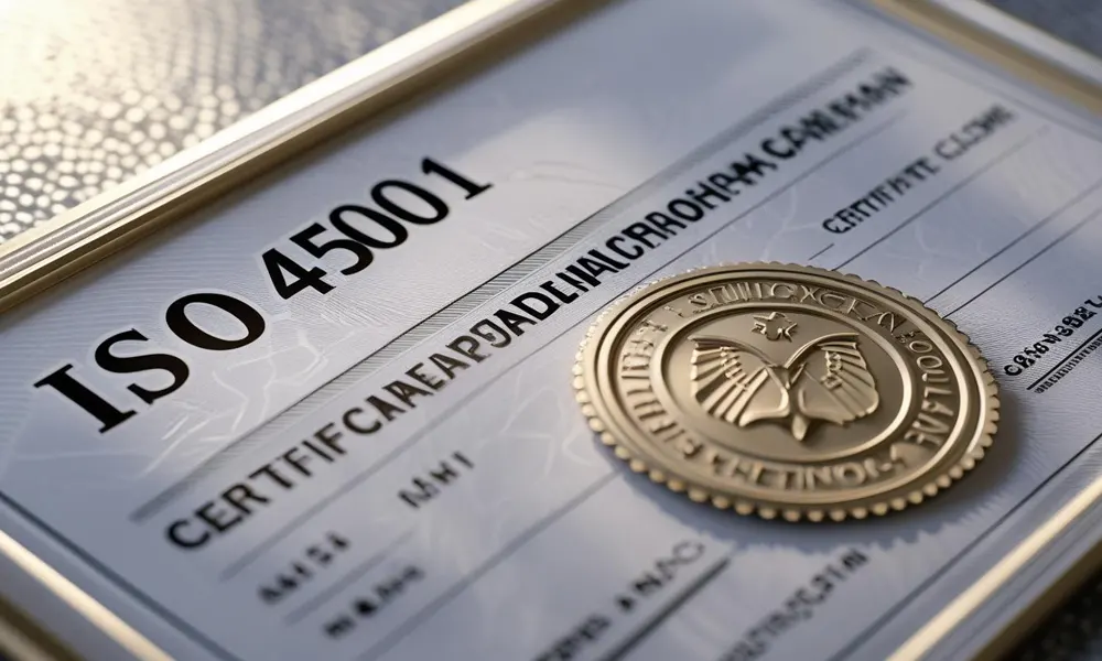 how to get iso 45001 certified