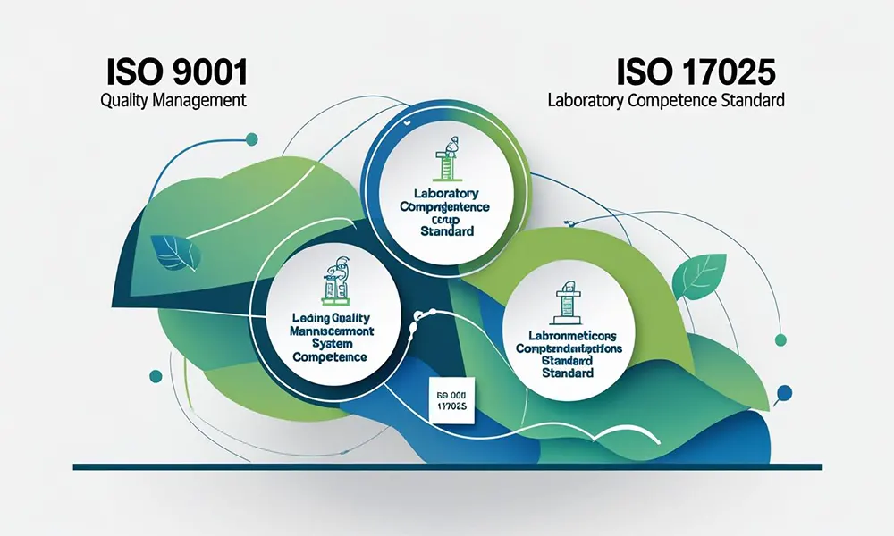 difference between iso 9001 and 17025