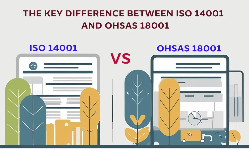 The Key Difference Between ISO 14001 and OHSAS 18001