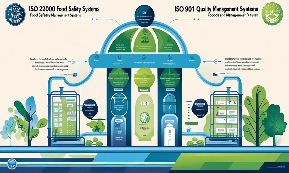 difference between ISO 22000 and ISO 9001